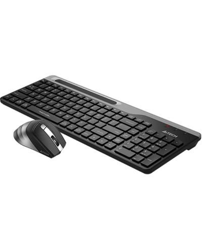 Keyboard with mouse A4tech Fstyler FB2535C Wireless Combo Set EN/RU Smoky Grey, 3 image