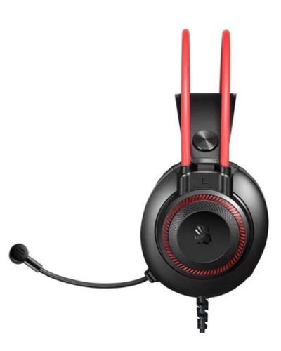 Headphone A4tech Bloody G200S Multi-color circular illumination Gaming Headset Black/Red, 4 image