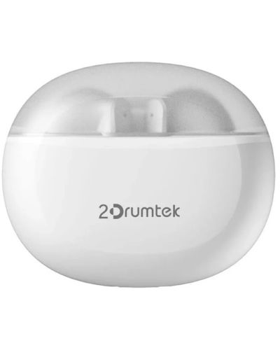 Headphone A4tech 2Drumtek B20 True Wireless Earphone Grayish White, 5 image
