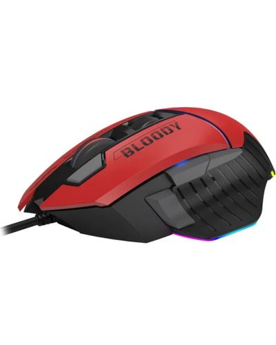 Mouse A4tech Bloody W95 Max Sports RGB Gaming Mouse Sports Red, 5 image