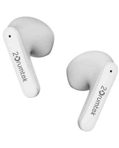 ყურსასმენი  A4tech 2Drumtek B20 True Wireless Earphone Grayish White , 2 image - Primestore.ge
