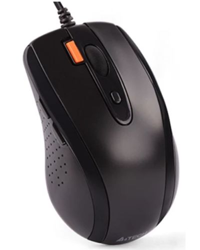 Mouse A4tech V-Track Padless N-70FX Wired Optical Mouse Black, 2 image