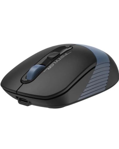 მაუსი A4tech Fstyler FB10CS Bluetooth & Wireless Rechargeable Mouse Ash Blue , 4 image - Primestore.ge