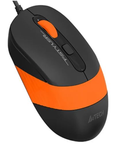 მაუსი A4tech Fstyler FM10S Wired Mouse Orange , 4 image - Primestore.ge
