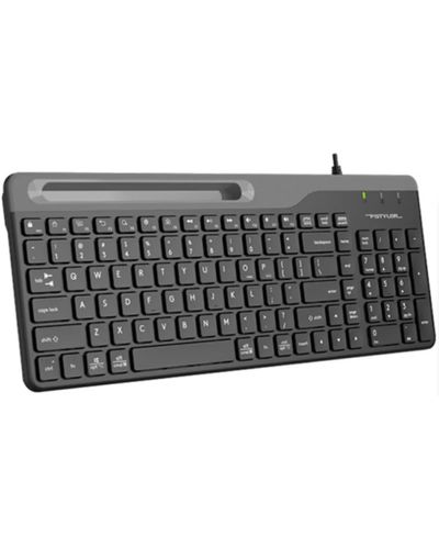 კლავიატურა A4tech Fstyler FK25 Multimedia Keyboard USB EN/RU Black , 2 image - Primestore.ge