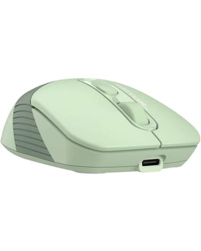 მაუსი A4tech Fstyler FB10C Bluetooth & Wireless Rechargeable Mouse Matcha Green , 3 image - Primestore.ge