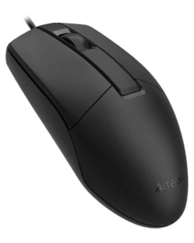 Mouse A4tech OP-330 Wired Optical Mouse Black, 2 image