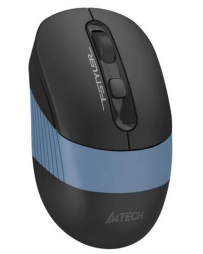 მაუსი A4tech Fstyler FB10CS Bluetooth & Wireless Rechargeable Mouse Ash Blue , 2 image - Primestore.ge