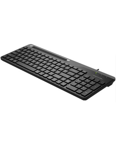 კლავიატურა A4tech Fstyler FK25 Multimedia Keyboard USB EN/RU Black , 5 image - Primestore.ge