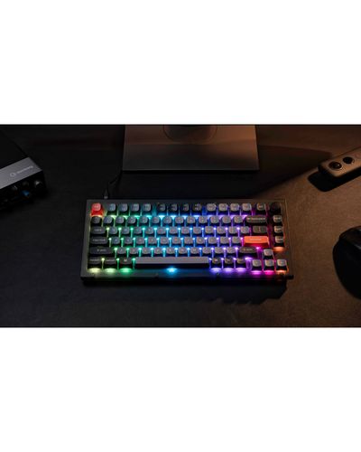 Keyboard Keychron V1 100 Key QMK Keychron K PRO Brown Hot-Swap RGB Frosted Black, 2 image