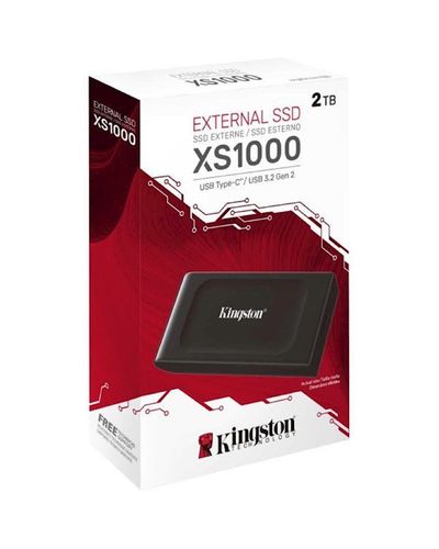 გარე მყარი დისკი Apacer SXS1000/2000G, 2TB, External SSD, USB 3.2, Black , 2 image - Primestore.ge