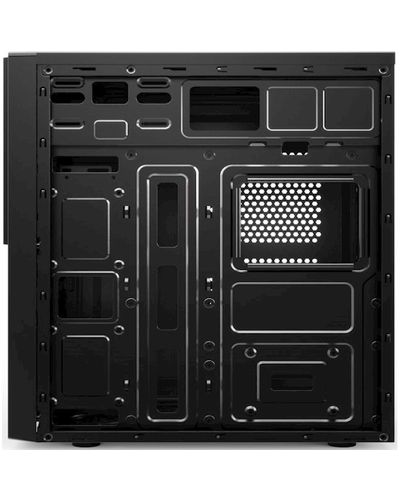 Computer case 2E ALFA (E190-3U) MidT, 2xUSB2.0, 1xUSB3.0, steel (side panel), without PSU, black, 4 image