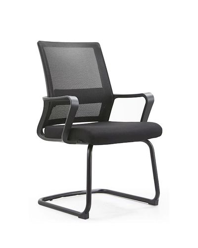 Visitor chair Furnee MS899C, Visitor Chair, Black