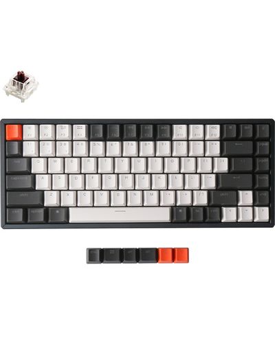 Keyboard Keychron K2 84 Key Gateron Hot-Swap White LED Brown, 2 image