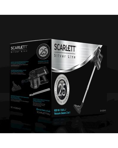 Vacuum cleaner Scarlett SC-VC80H01, 600W, 0.8L, Vacuum Cleaner, Black, 3 image