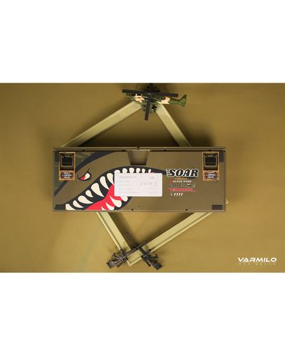 Keyboard Varmilo VEA87 Warrior-Soar TTC Speed Gold EN, 3 image