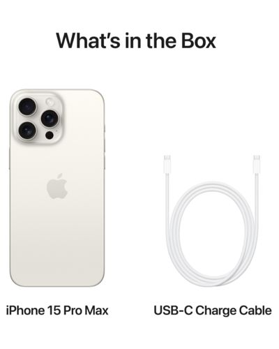 მობილური ტელეფონი Apple iPhone 15 Pro Max 256GB white titanium , 7 image - Primestore.ge
