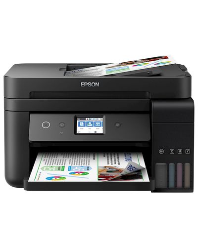 Printer Epson C11CJ60406 EcoTank L6290 CIS, MFP, A4, Wi-Fi, USB, Black