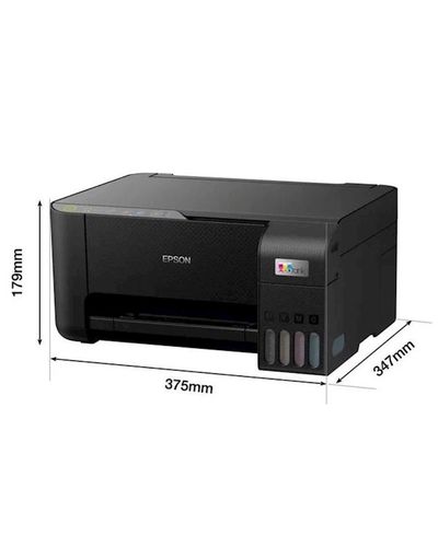 Printer Epson C11CJ67412 L3250 CIS, MFP, A4, Wi-Fi, USB, Black, 5 image