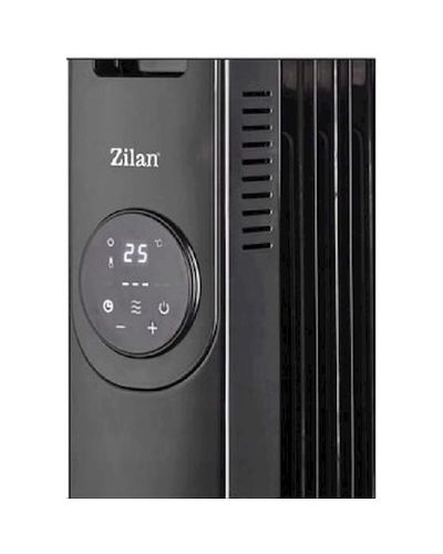 ზეთის გამათბობელი Zilan ZLN8416, 2000W, Oil Radiator, Black , 2 image - Primestore.ge