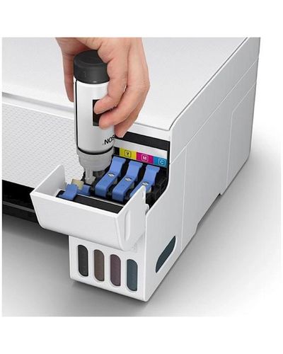 Printer Epson C11CJ67414 EcoTank L3256, MFP, A4, Wi-Fi, USB, White, 4 image