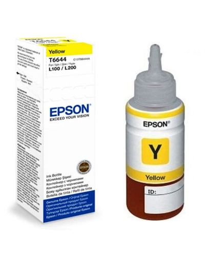 კარტრიჯი EPSON ORIGINAL EPSON INK IC L100 YELLOW (C13T66444A)  - Primestore.ge