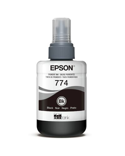 კარტრიჯი EPSON T774 Black Pigment 140ml Ink ORIGINAL (C13T77414A) I/C (b) M100/200  - Primestore.ge