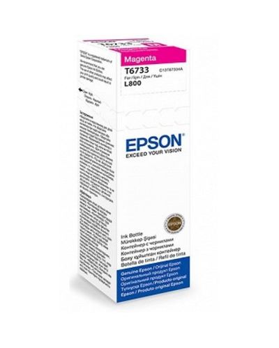Cartridge ink Epson L800 Magenta ink bottle 70ml (10 x 15 - 1800 Photo Pages), C13T67334A