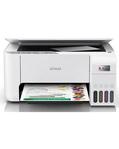 Printer Epson C11CJ67414 EcoTank L3256, MFP, A4, Wi-Fi, USB, White, 3 image