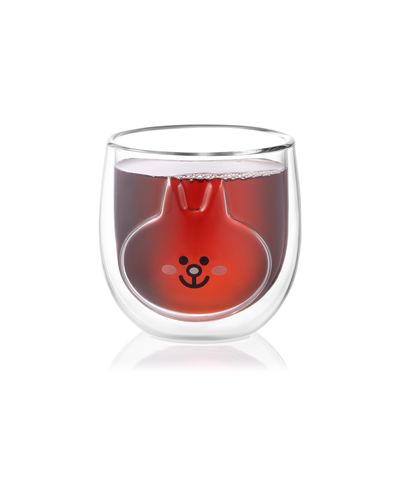 ყავის ჭიქა Ardesto Double wall borosilicate glass mug set Animals, 300 ml, 2 pcs , 2 image - Primestore.ge