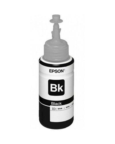 კარტრიჯი EPSON ORIGINAL (C13T66414A) I/C (b) L100 Black ink bottle 70 ml , 2 image - Primestore.ge