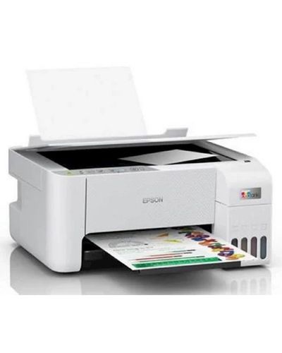 Printer Epson C11CJ67414 EcoTank L3256, MFP, A4, Wi-Fi, USB, White, 2 image