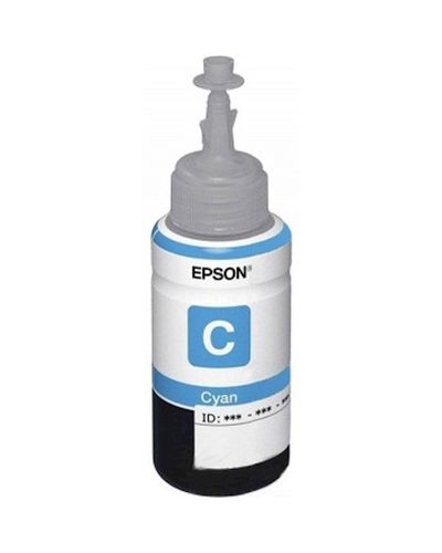 Cartridge Epson L800 Cyan ink bottle 70ml (10 x 15 - 1800 Photo Pages) C13T67324A, 2 image