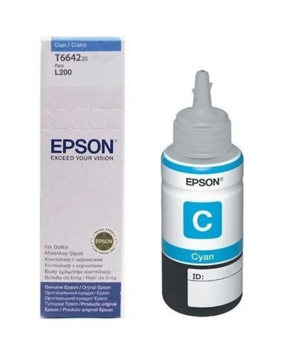 კარტრიჯი EPSON ORIGINAL EPSON INK IC L100 CYAN (C13T66424A)  - Primestore.ge