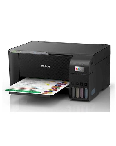 Printer Epson C11CJ67412 L3250 CIS, MFP, A4, Wi-Fi, USB, Black, 2 image