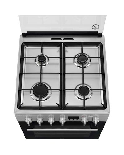 Gas cooker Electrolux LKK660200X, 4 Gas, Oven, Silver, 2 image