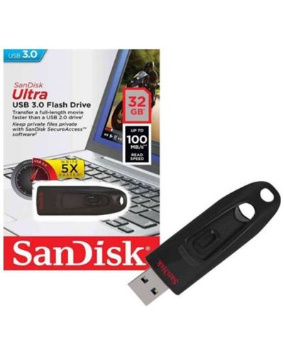 USB ფლეშ მეხსიერება SanDisk Ultra 32GB USB 3.0 SDCZ48-032G-U46 , 2 image - Primestore.ge