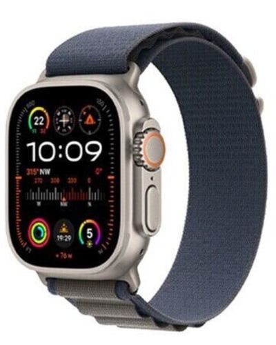სმარტ საათი Apple Watch Ultra 2 49mm Titanium Blue Alpine Loop MREP3 M  - Primestore.ge