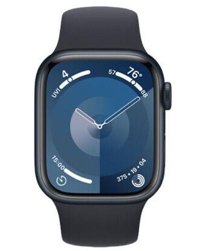 სმარტ საათი Apple Watch Series 9 GPS 45mm Midnight Aluminum Case With Midnight Sport Band MR9A3 M/L , 2 image - Primestore.ge