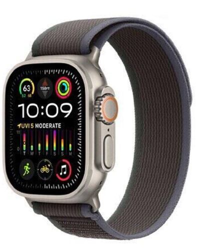 Smart watch Apple Watch Ultra 2 49mm Titanium Blue/Black Trail Loop MRF63 M/L