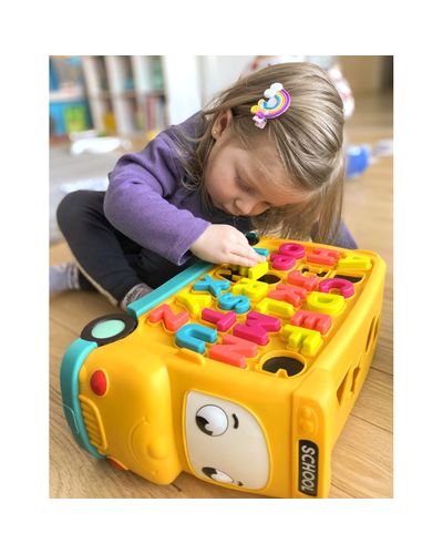 Developmental toy bus Btoys EDUCATIONAL SCHOOL BUS, 3 image