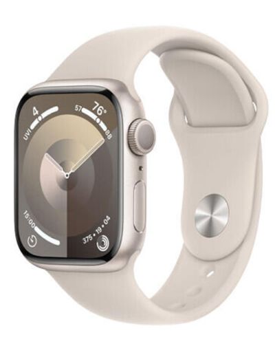 სმარტ საათი Apple Watch Series 9 GPS 45mm Starlight Aluminum Case With Starlight Sport Band MR973 M/L  - Primestore.ge