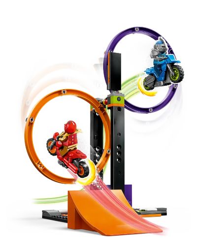 ლეგო LEGO City Stuntz Spinning Stunt Challenge , 2 image - Primestore.ge