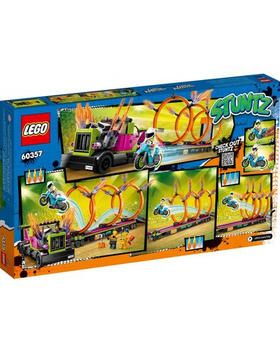 ლეგო LEGO City Stuntz Stunt Truck & Ring of Fire Challenge , 8 image - Primestore.ge