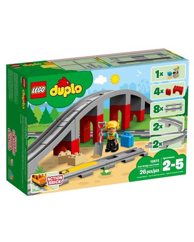 ლეგო LEGO DUPLO Train Bridge and Tracks , 4 image - Primestore.ge