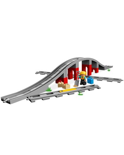 ლეგო LEGO DUPLO Train Bridge and Tracks , 2 image - Primestore.ge