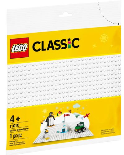 ლეგო LEGO Classic White Baseplate , 3 image - Primestore.ge