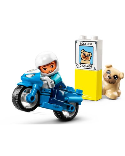 ლეგო LEGO DUPLO Police Motorcycle , 3 image - Primestore.ge