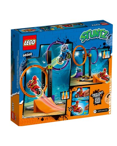ლეგო LEGO City Stuntz Spinning Stunt Challenge , 8 image - Primestore.ge
