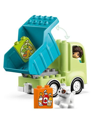 ლეგო LEGO DUPLO Town RECYCLING TRUCK , 2 image - Primestore.ge
